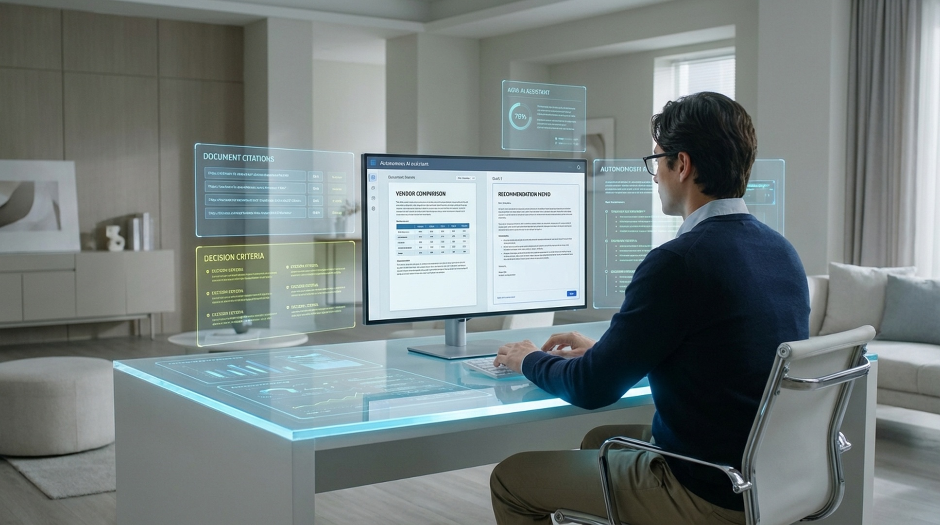 Knowledge-grounded drafting with felo-superagent