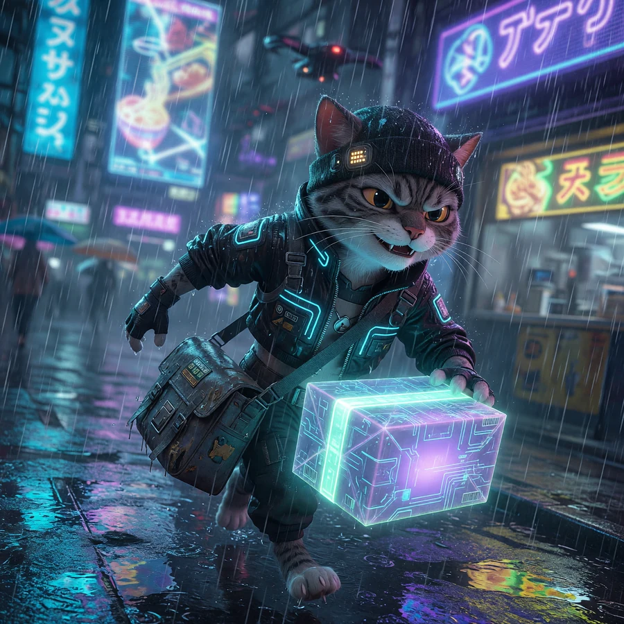 Grok Imagine character concept artwork