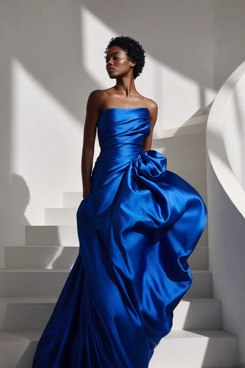 Editorial fashion portrait