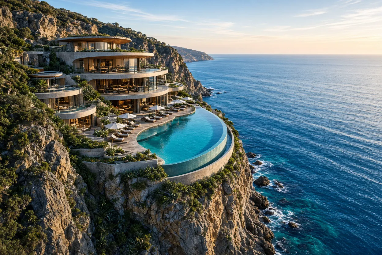 Tidal resort architecture