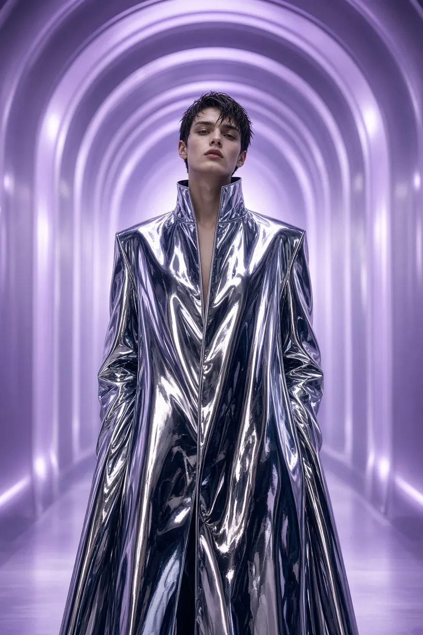 Future runway portrait