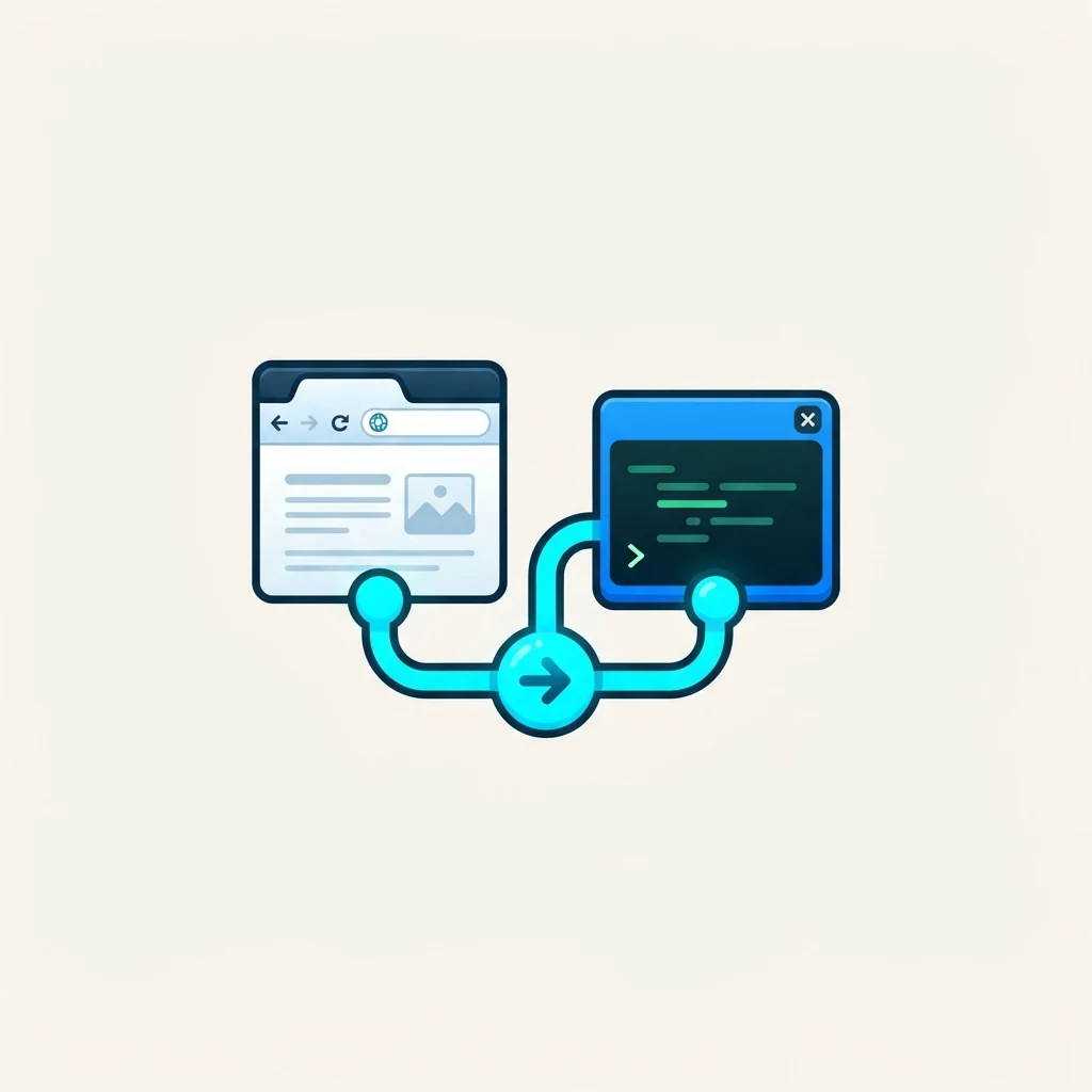 Browser and terminal workflows