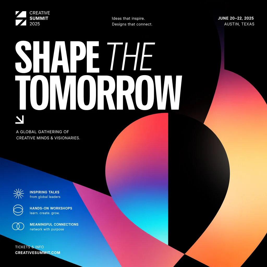 GPT-Image 2 AI 生成のクリエイティブグラフィックデザイン