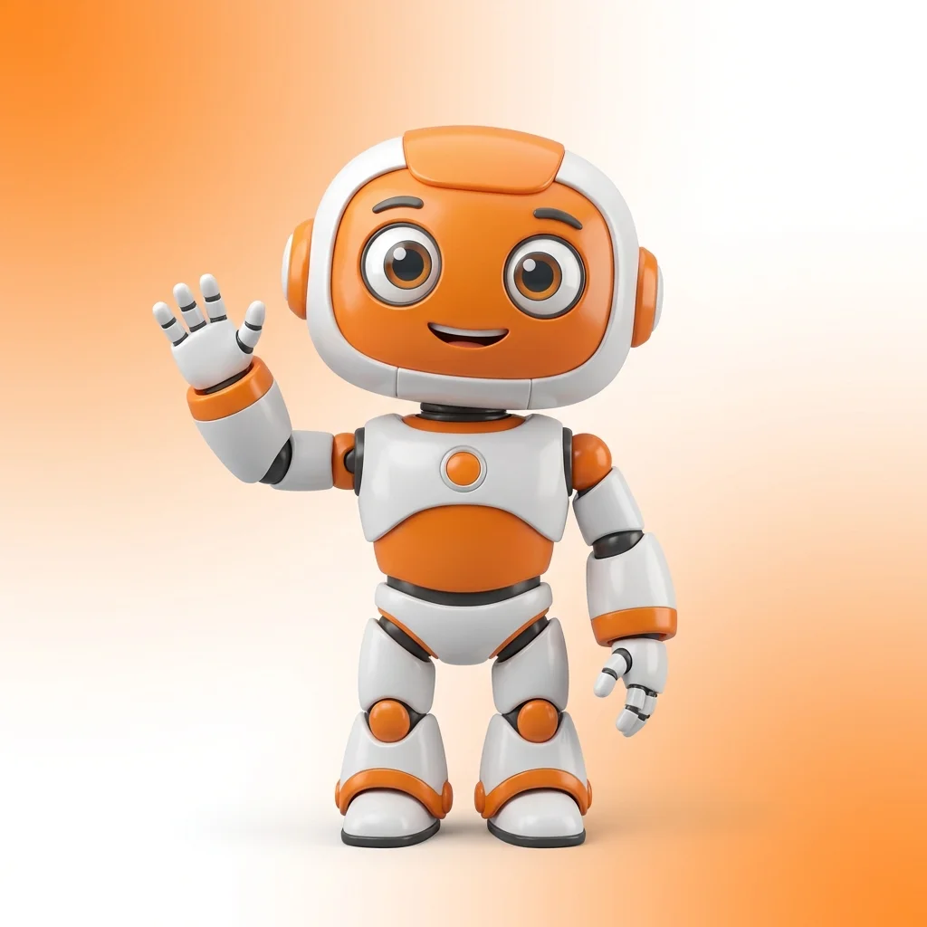 AI-generated brand mascot